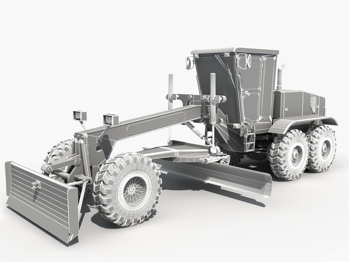 Collection Construction Vehicles 04 3D model_82