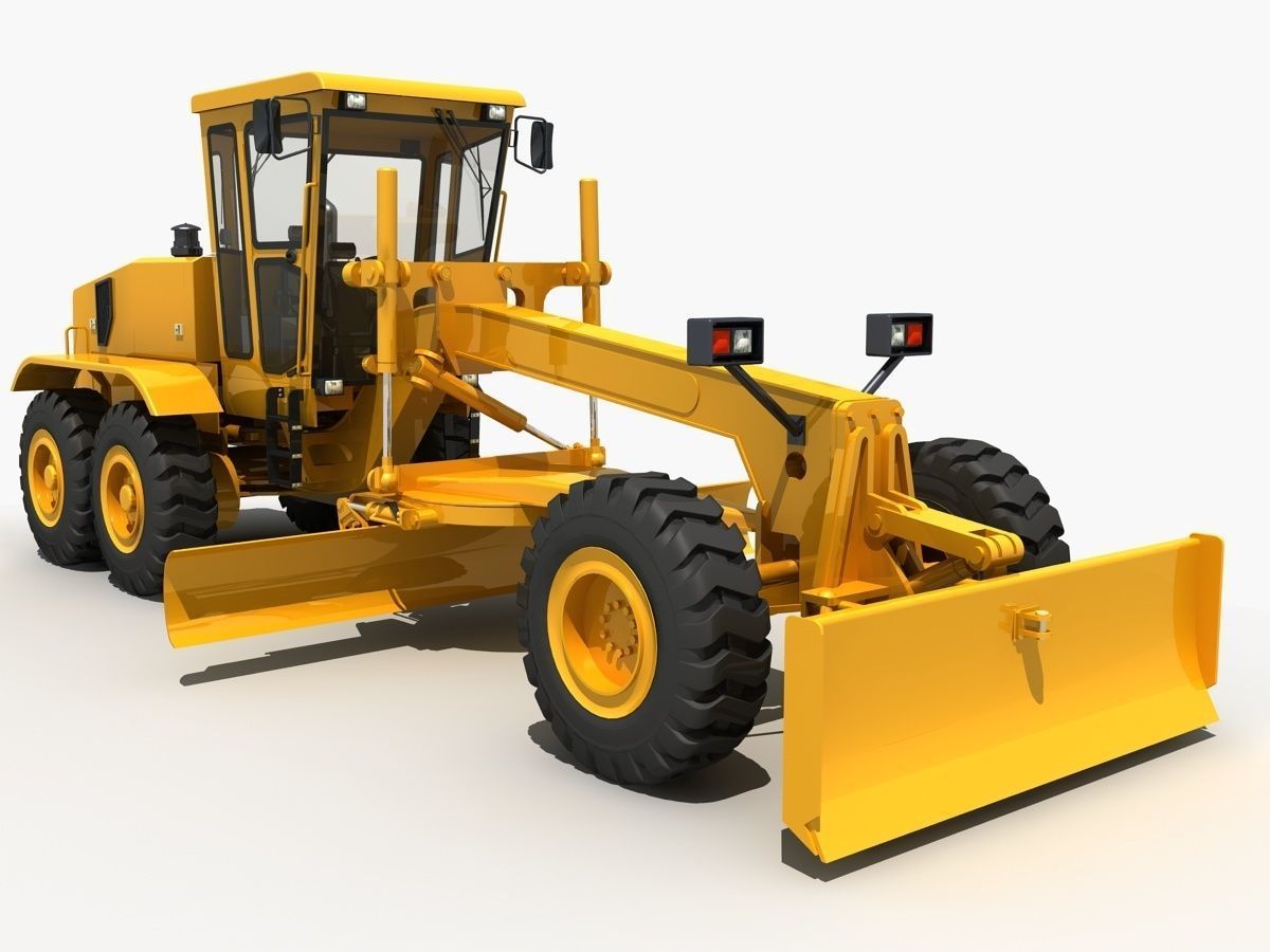 Collection Construction Vehicles 04 3D model_76