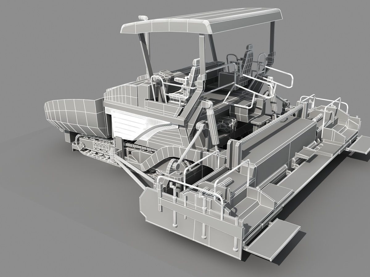 Collection Construction Vehicles 04 3D model_14