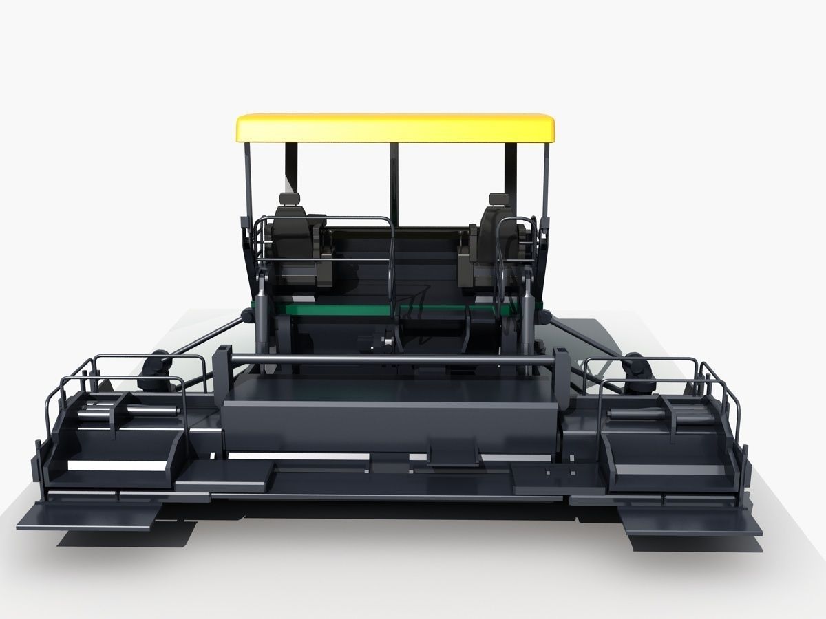 Collection Construction Vehicles 04 3D model_4