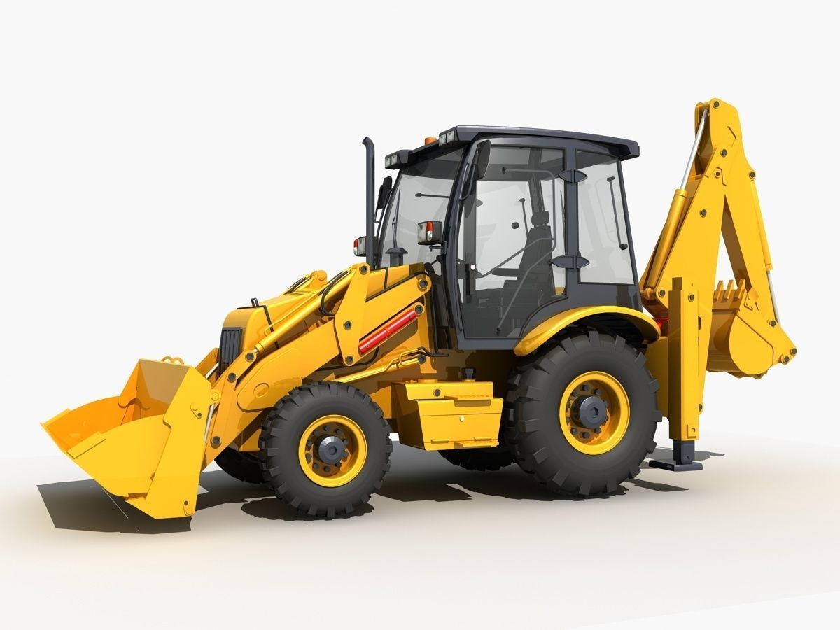 Collection Construction Vehicles 04 3D model_19