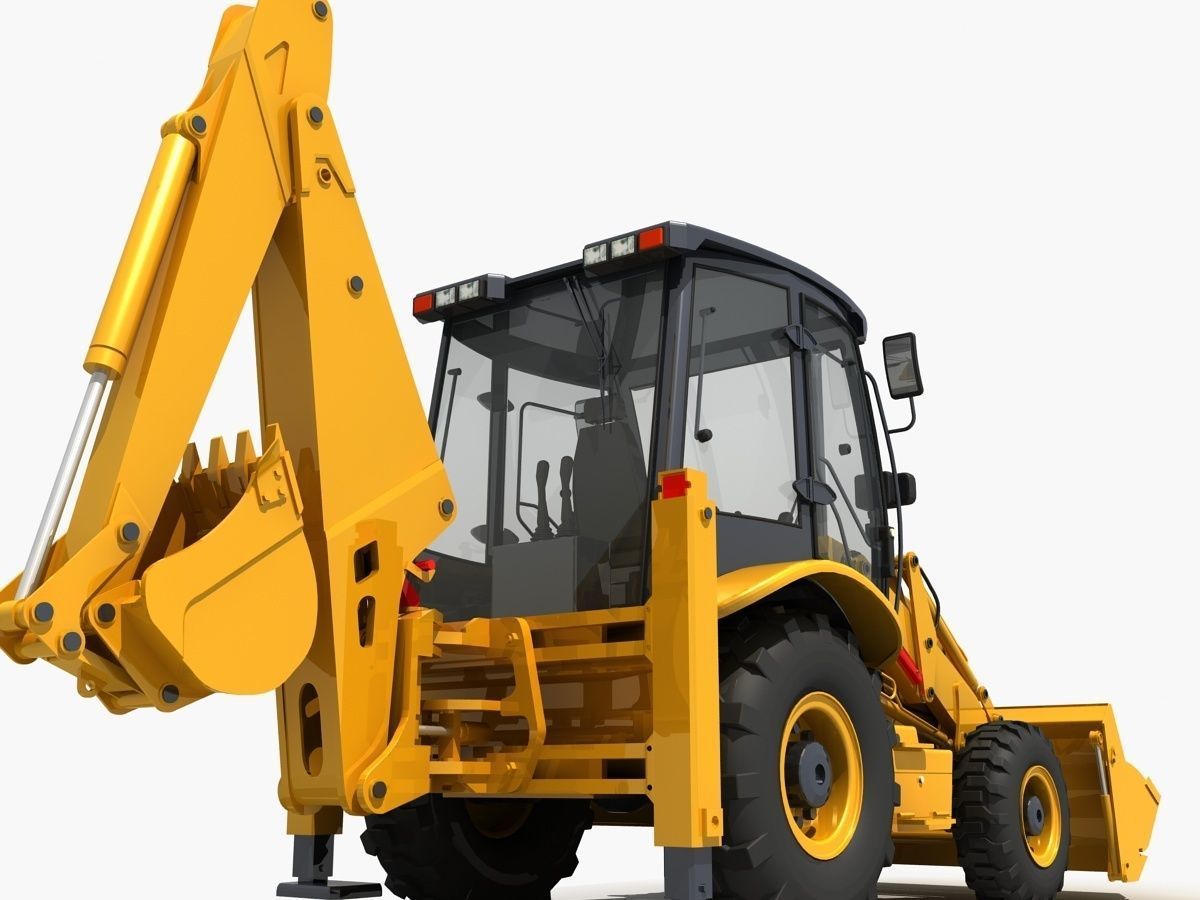 Collection Construction Vehicles 05 3D model_26