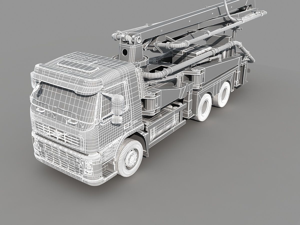 Collection Construction Vehicles 05 3D model_95