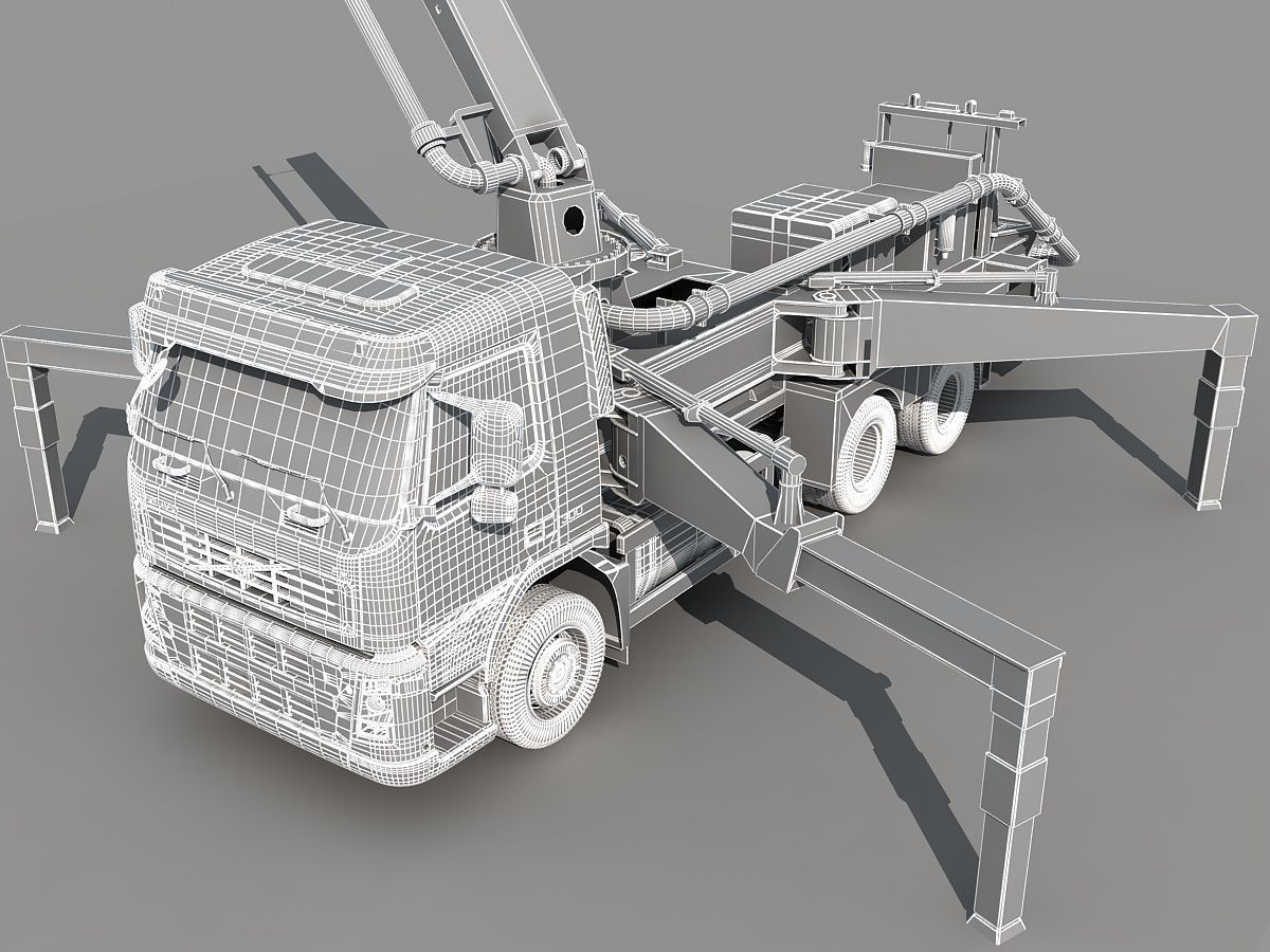 Collection Construction Vehicles 05 3D model_97
