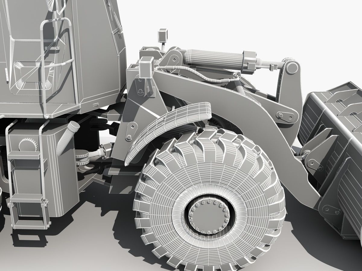 Collection Heavy Vehicle Industrial 03 3D model_99