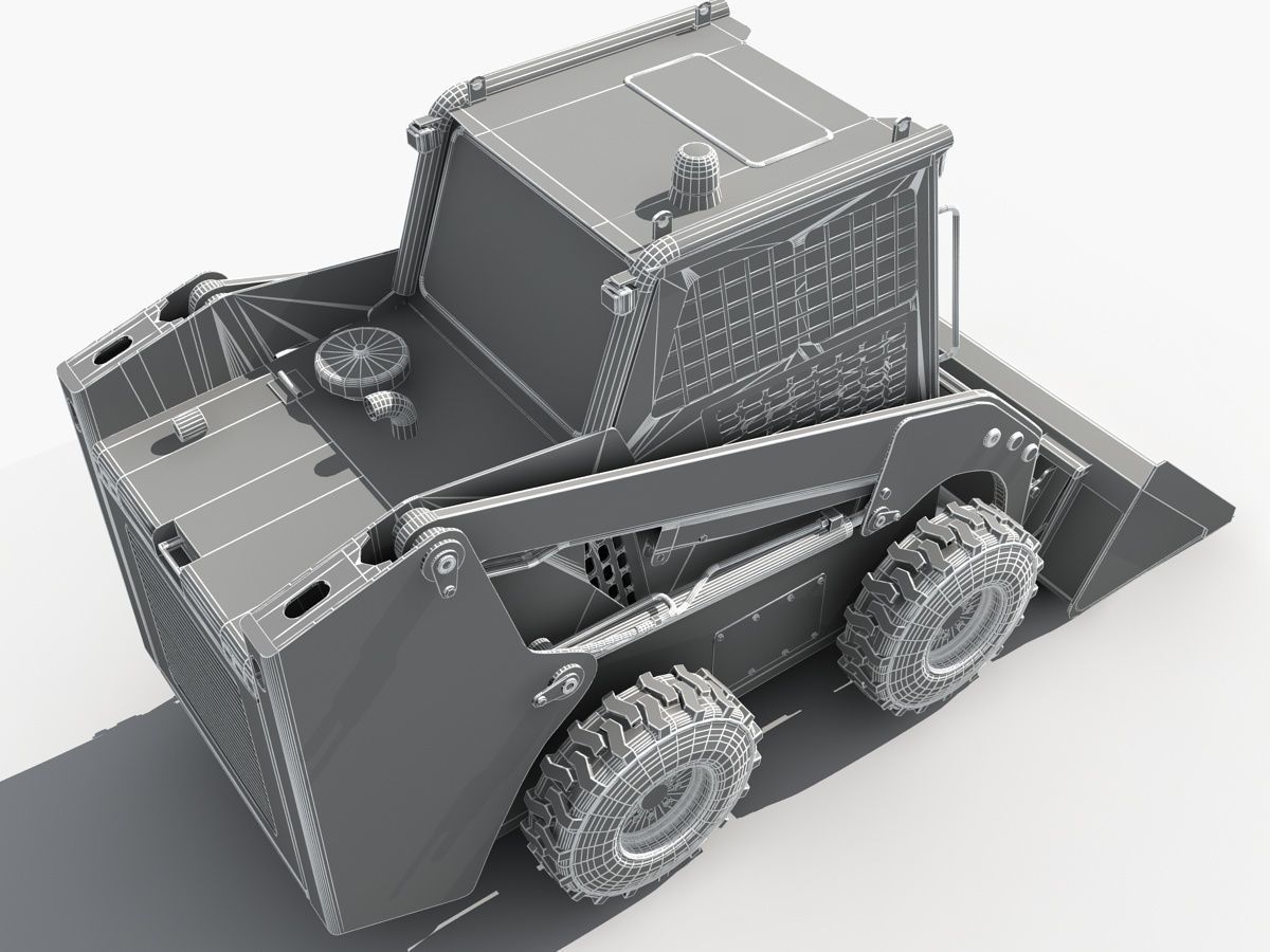 Collection Heavy Vehicle Industrial 03 3D model_83