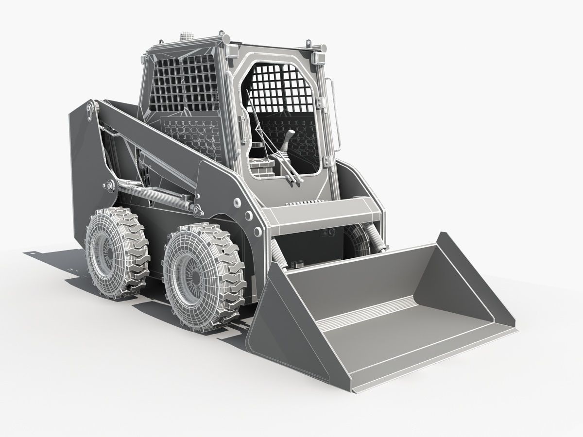 Collection Heavy Vehicle Industrial 03 3D model_84