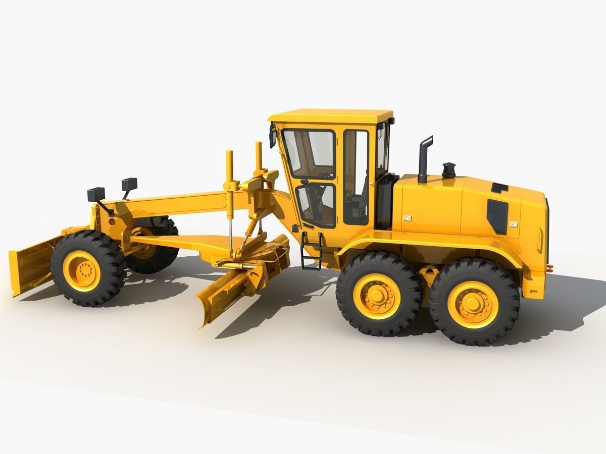 Collection Heavy Vehicle Industrial 03 3D model_56