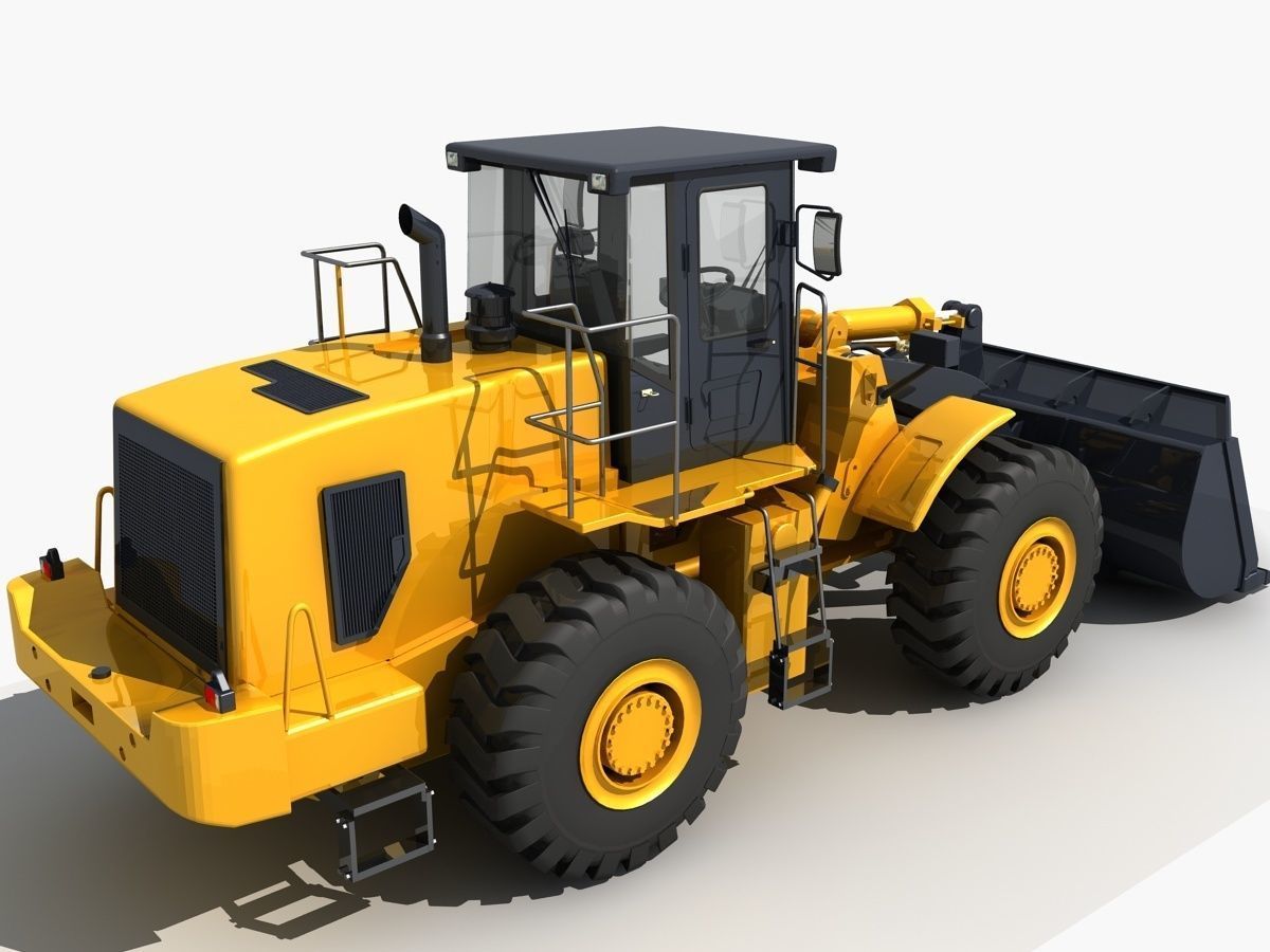 Collection Heavy Vehicle Industrial 03 3D model_87