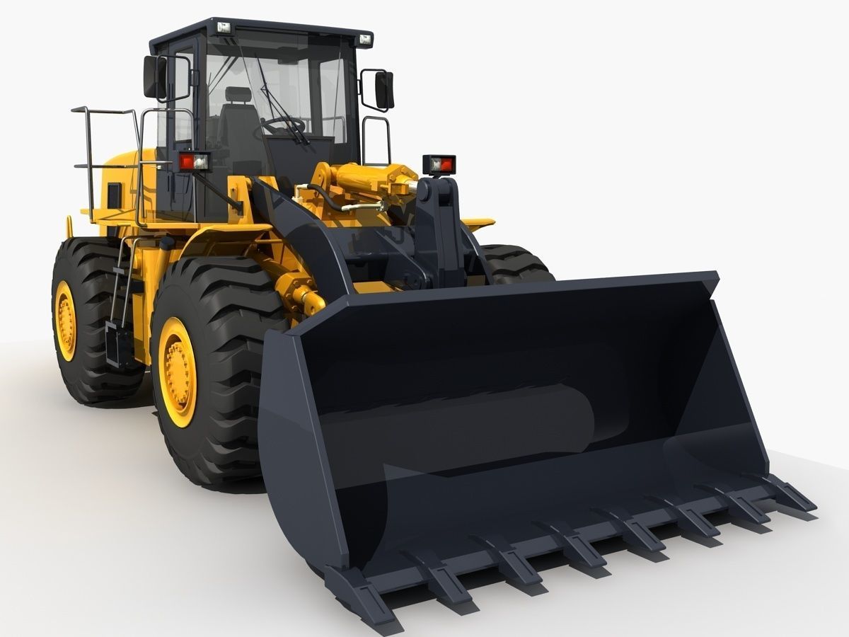 Collection Heavy Vehicle Industrial 03 3D model_91