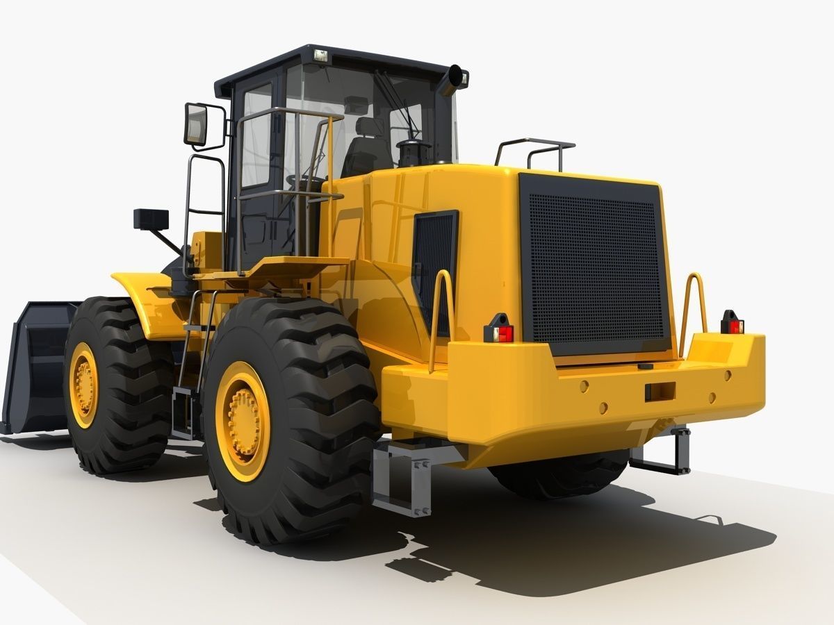 Collection Heavy Vehicle Industrial 03 3D model_90