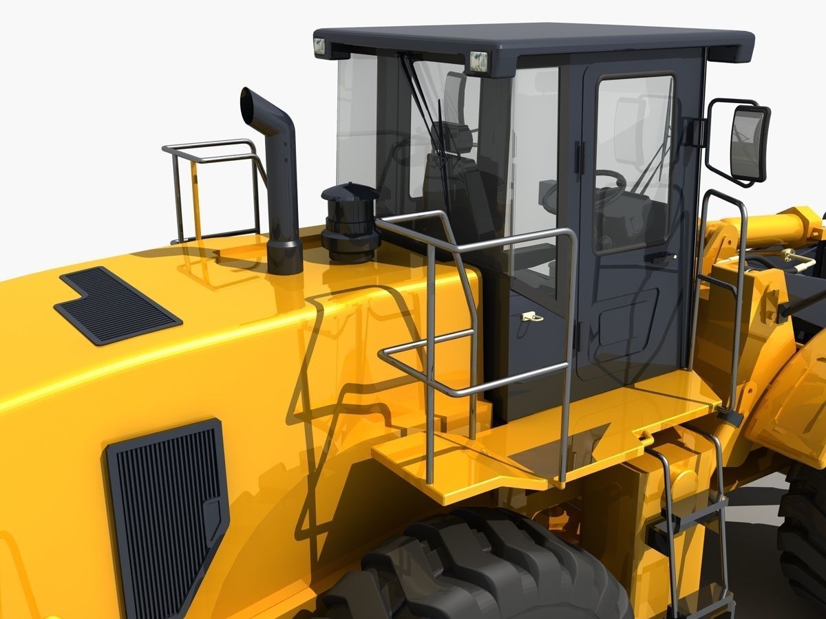 Collection Heavy Vehicle Industrial 03 3D model_96