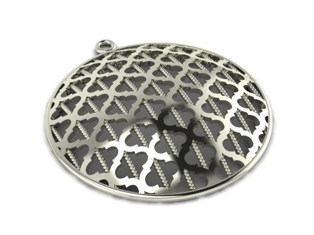 Pendant T01063 3D print model_1