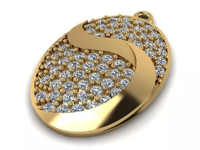 Pendant T01065 3D print model_0