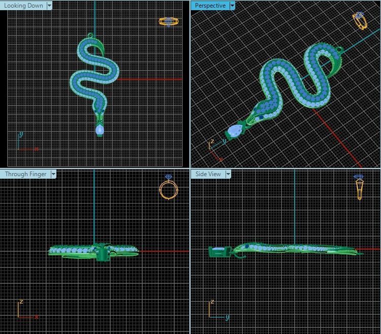 Pendant T01067 3D print model_2