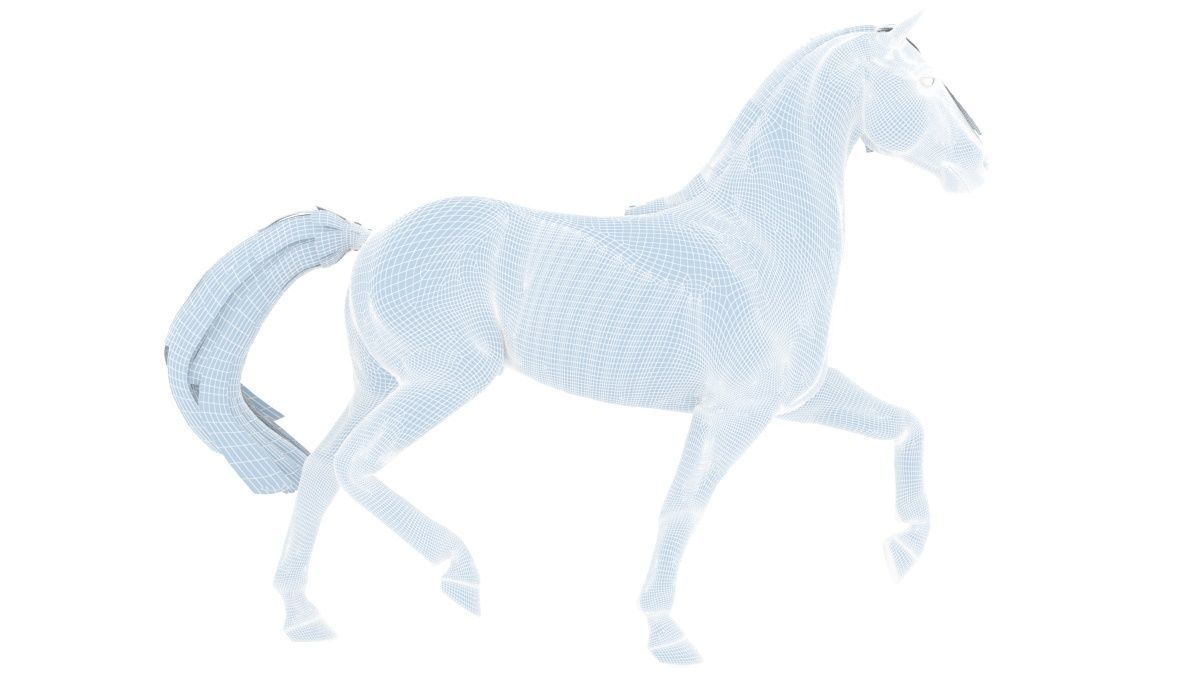 Horse Collection 01 3D model_7