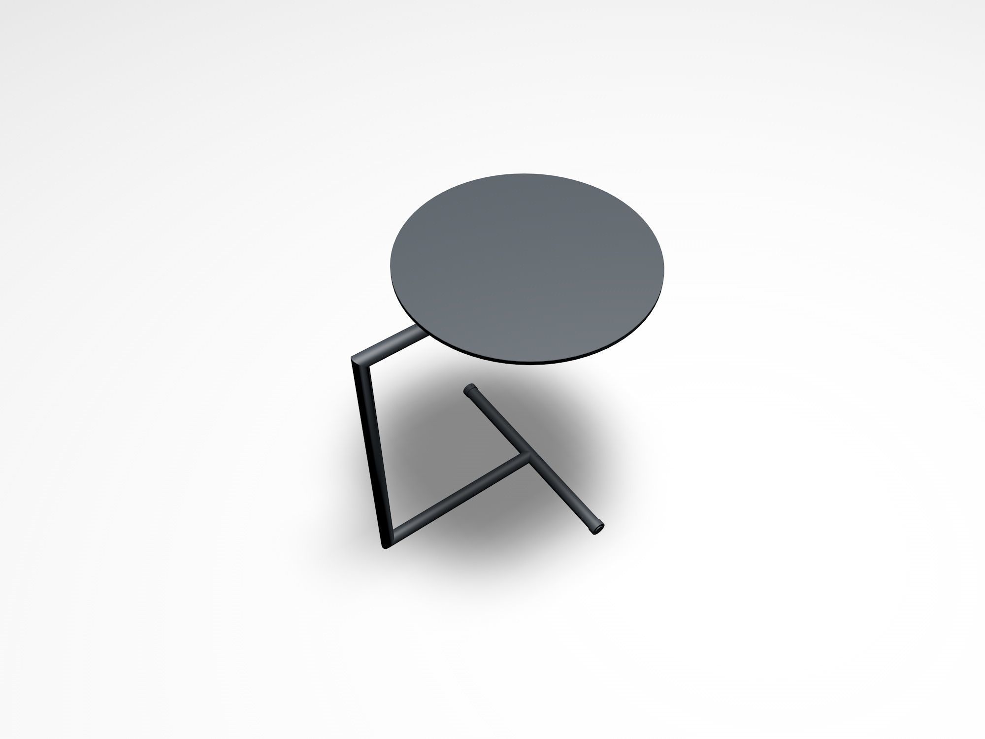 Coffee table 3D model_4