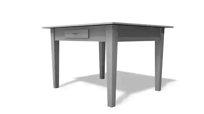 Table side with drawer