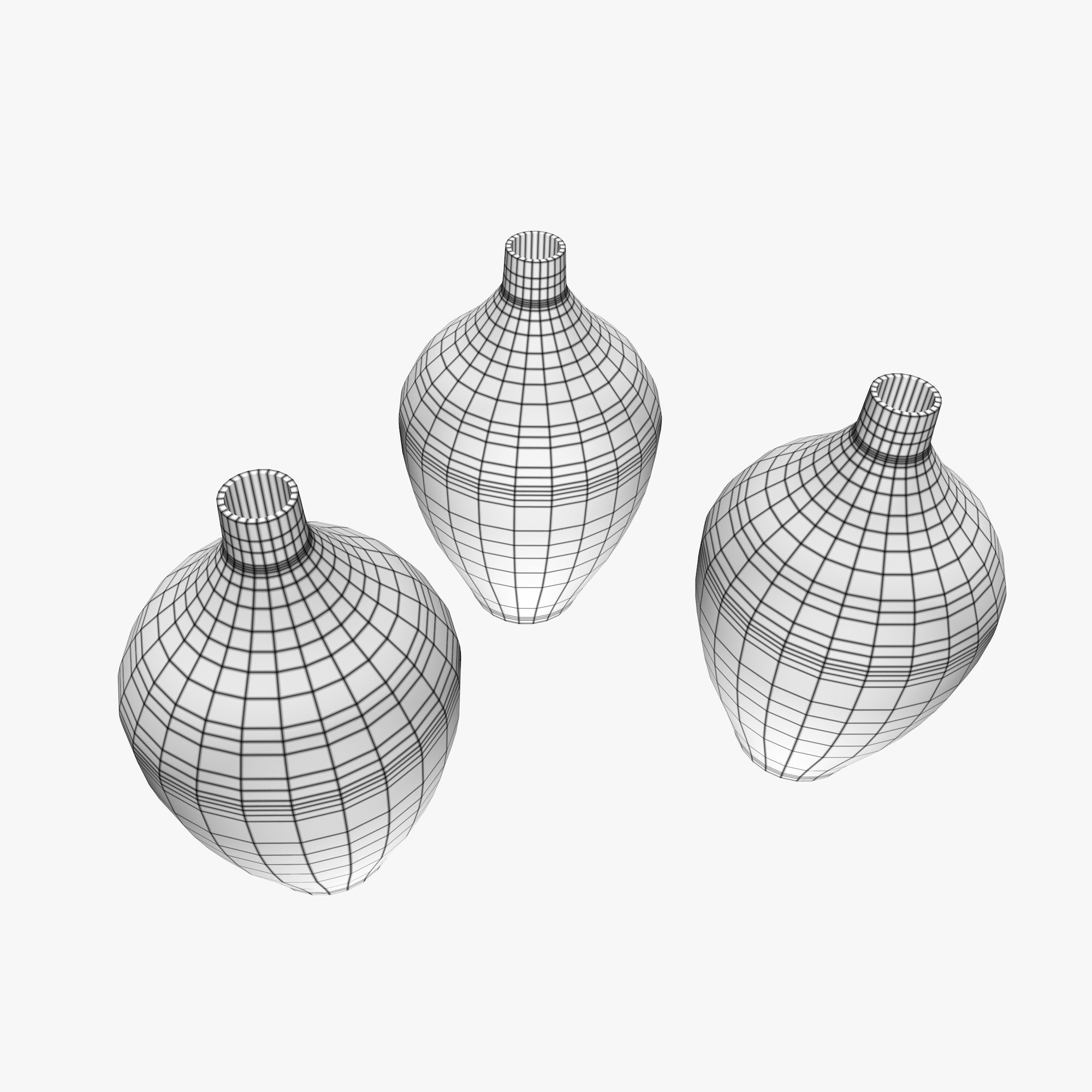 Decorative Vases 3D model_7