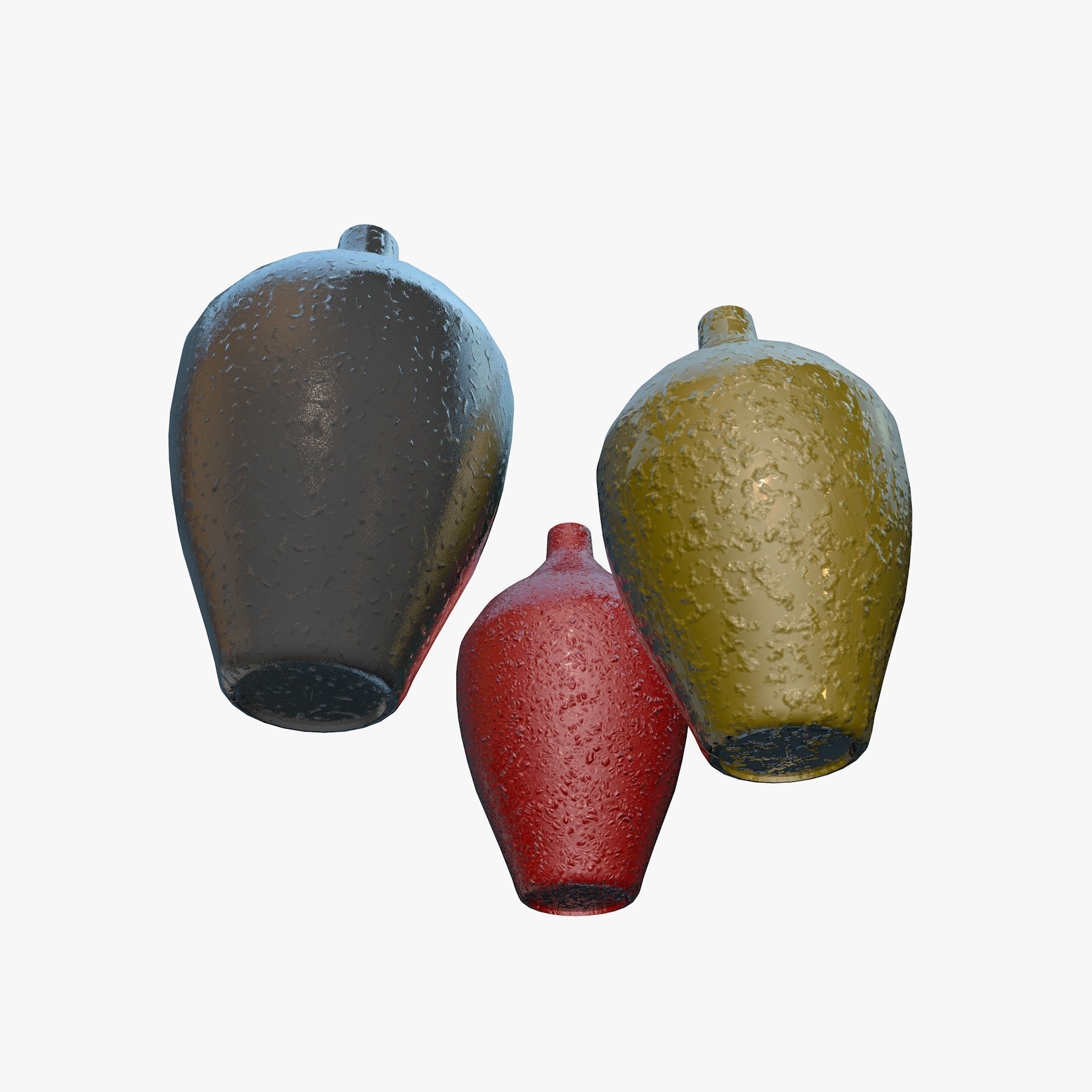 Decorative Vases 3D model_3