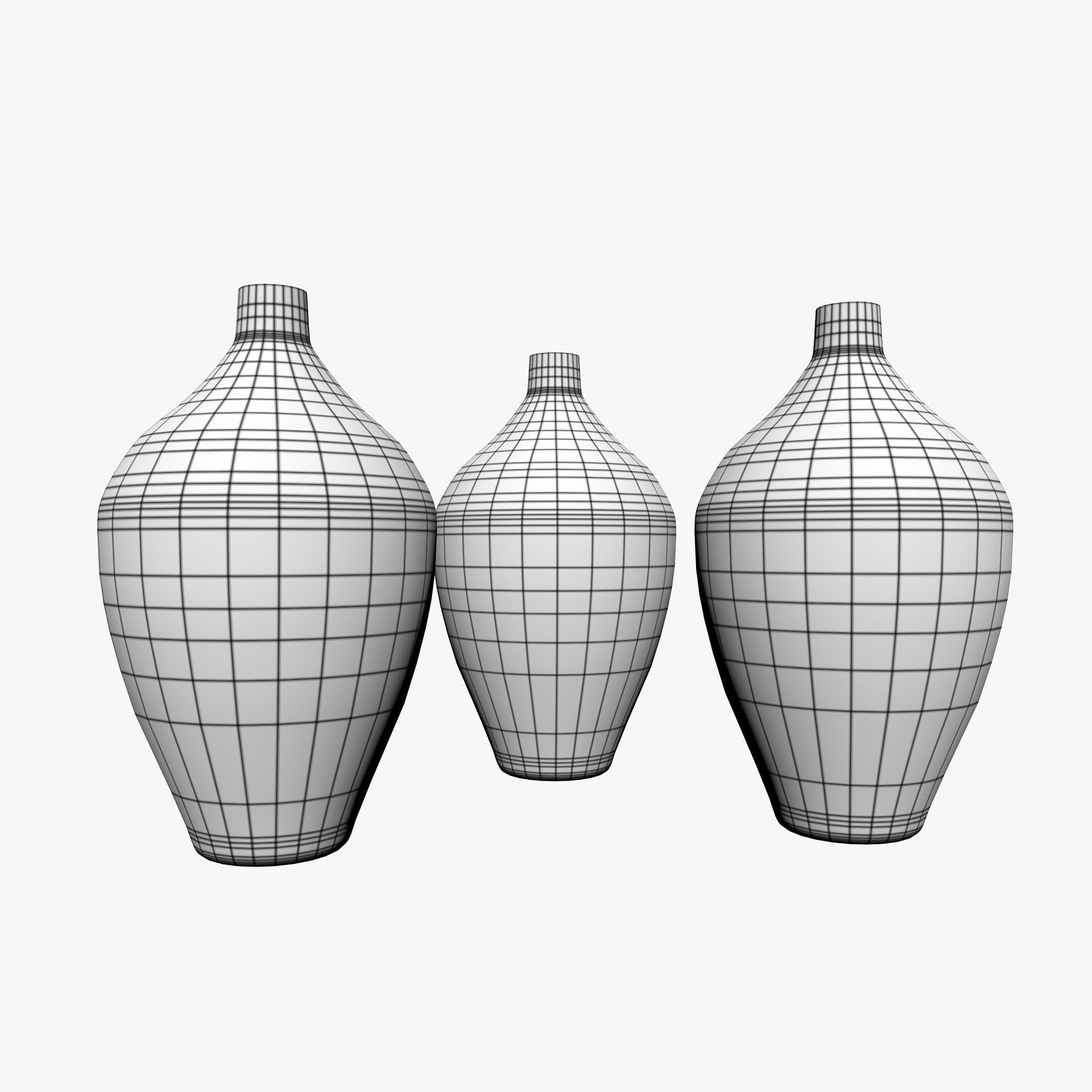 Decorative Vases 3D model_6