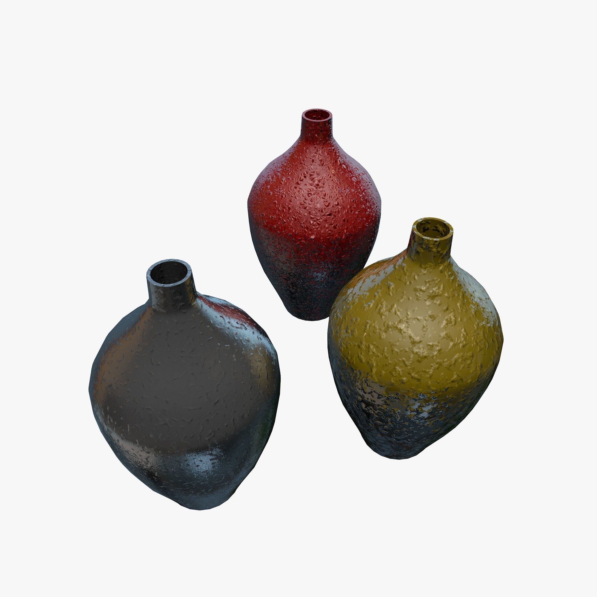 Decorative Vases 3D model_2