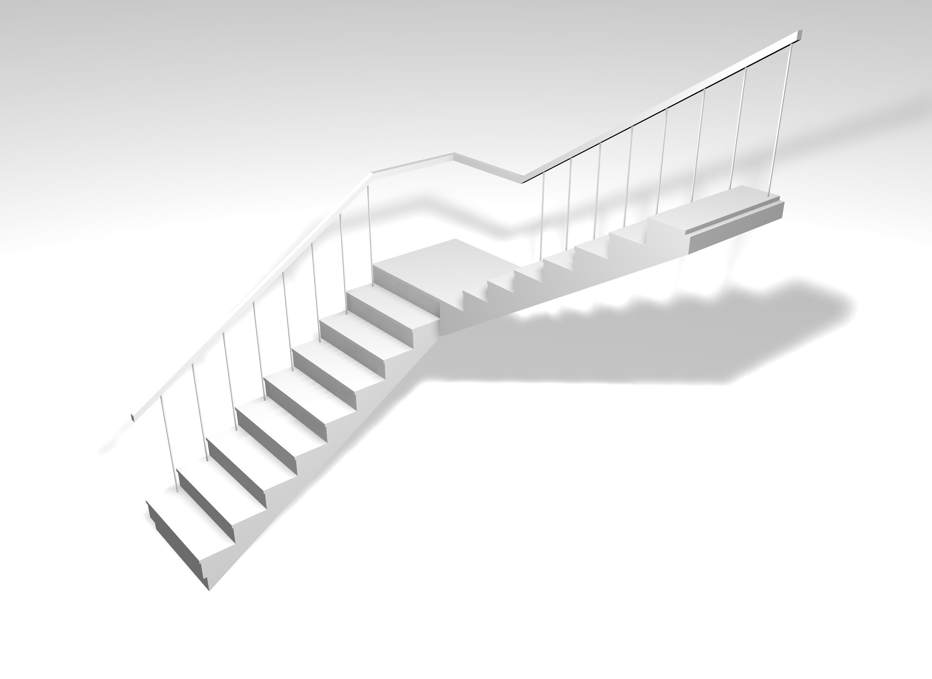 Stair case  3D model_1