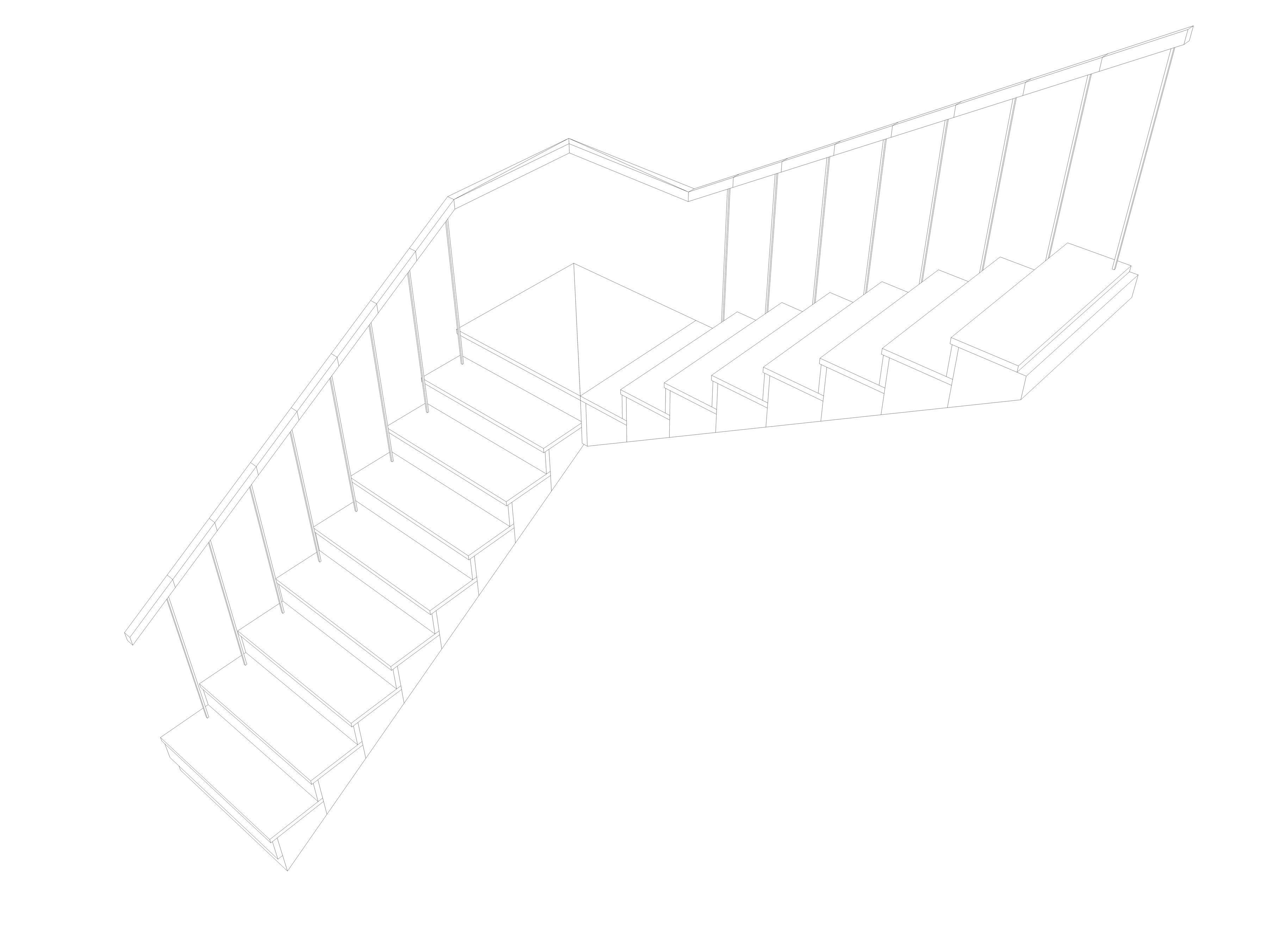 Stair case  3D model_5