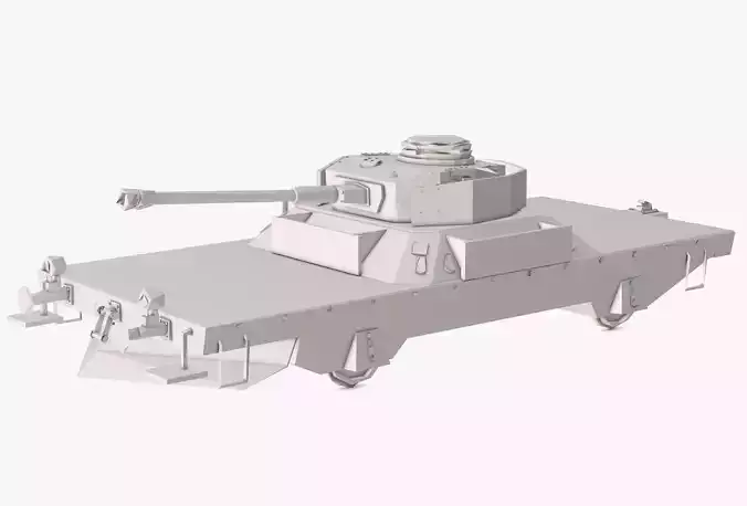 Tank Low Poly