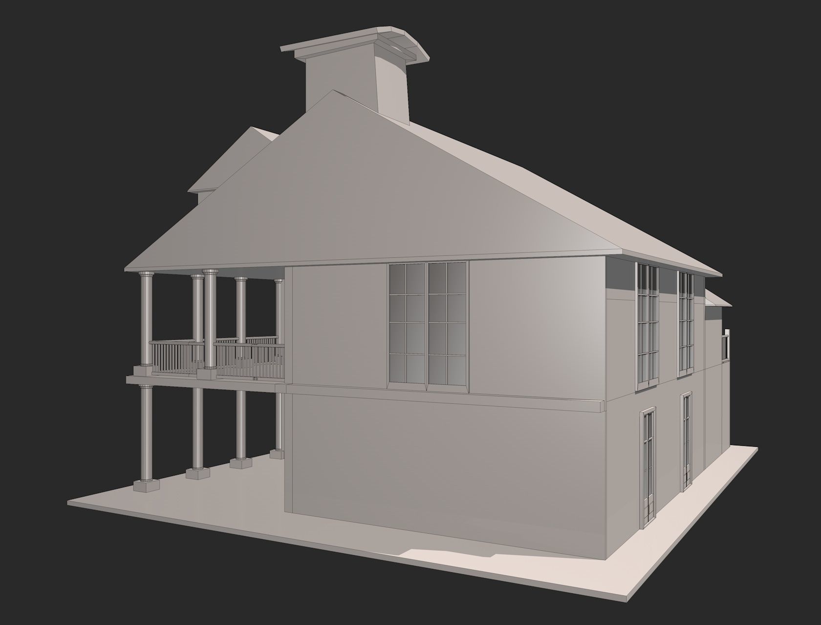 House 3D Model 3D model_13