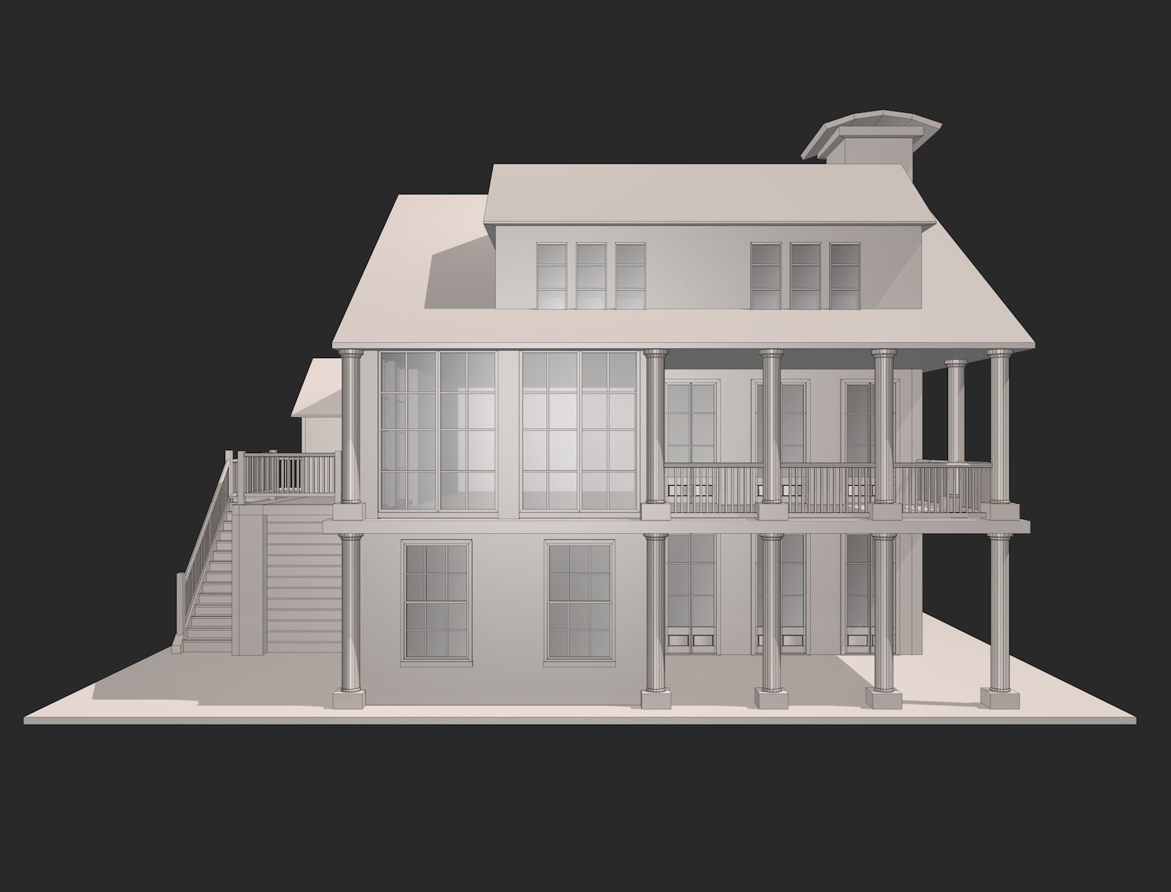 House 3D Model 3D model_10