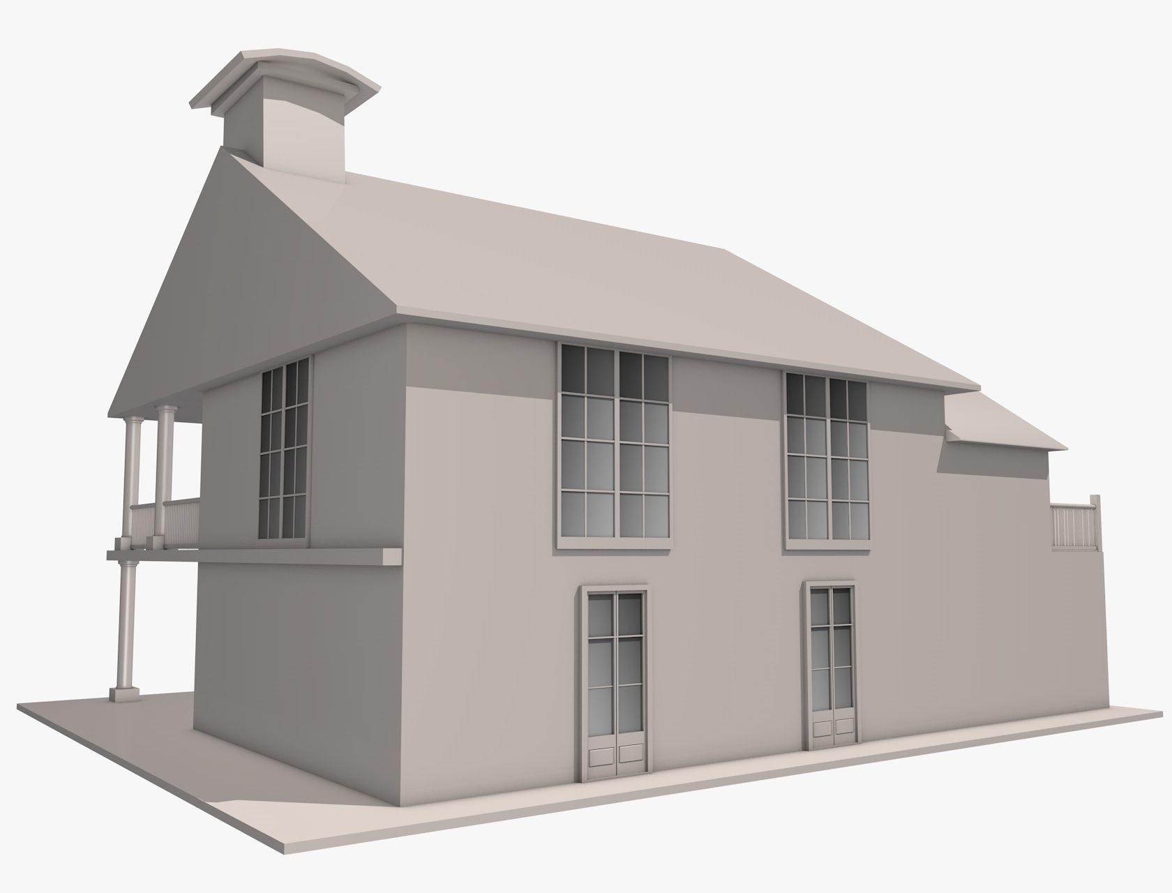 House 3D Model 3D model_4