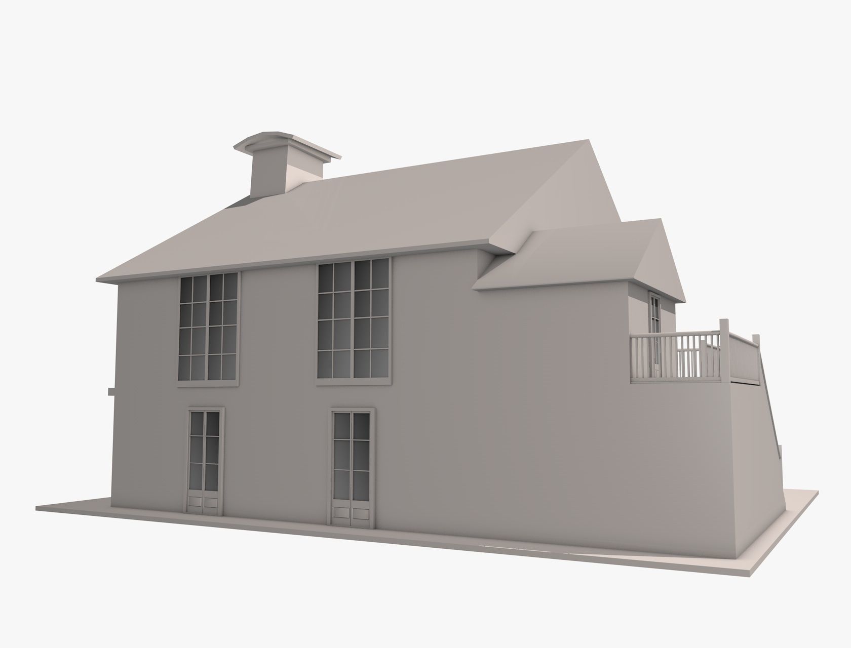 House 3D Model 3D model_5