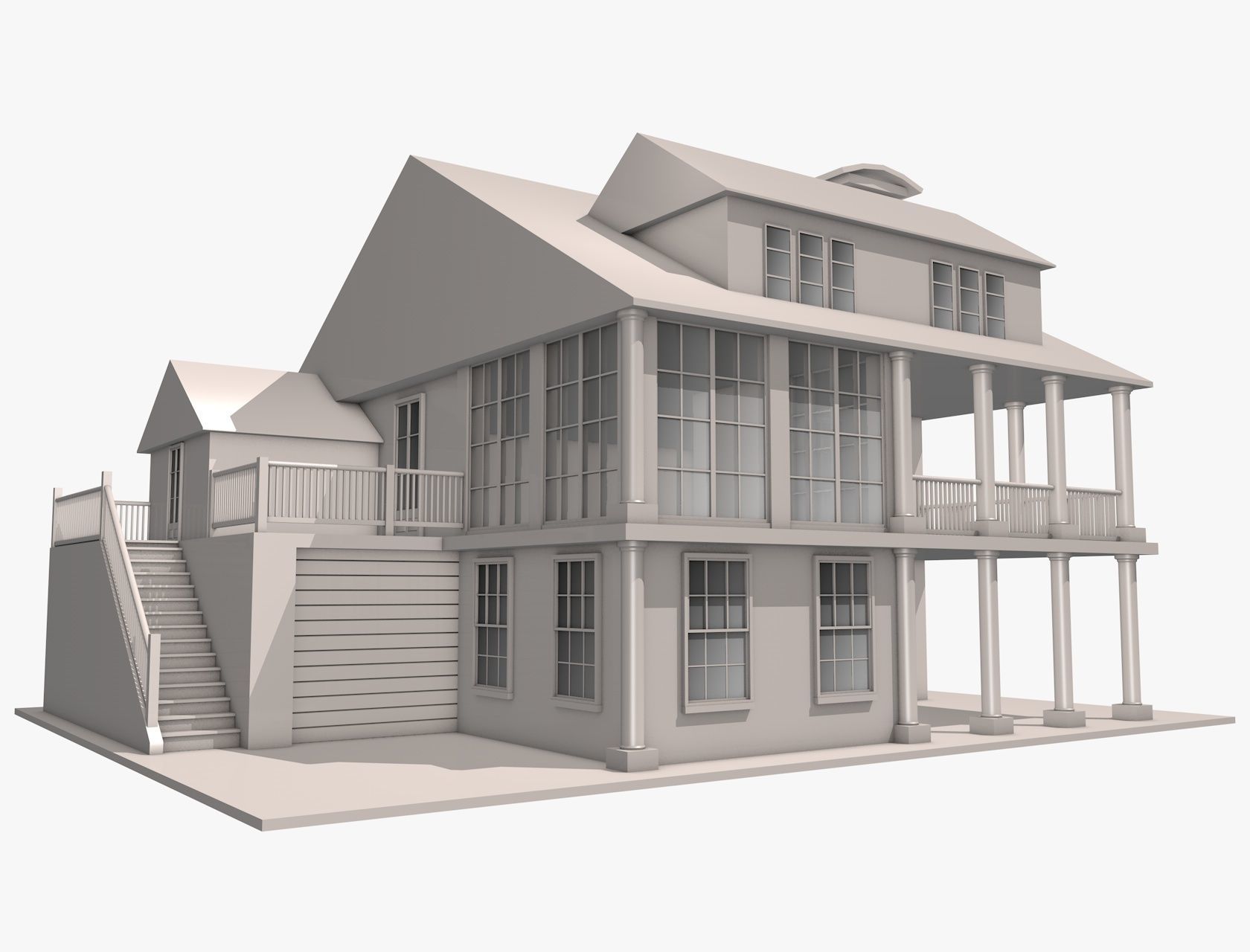 House 3D Model 3D model_1