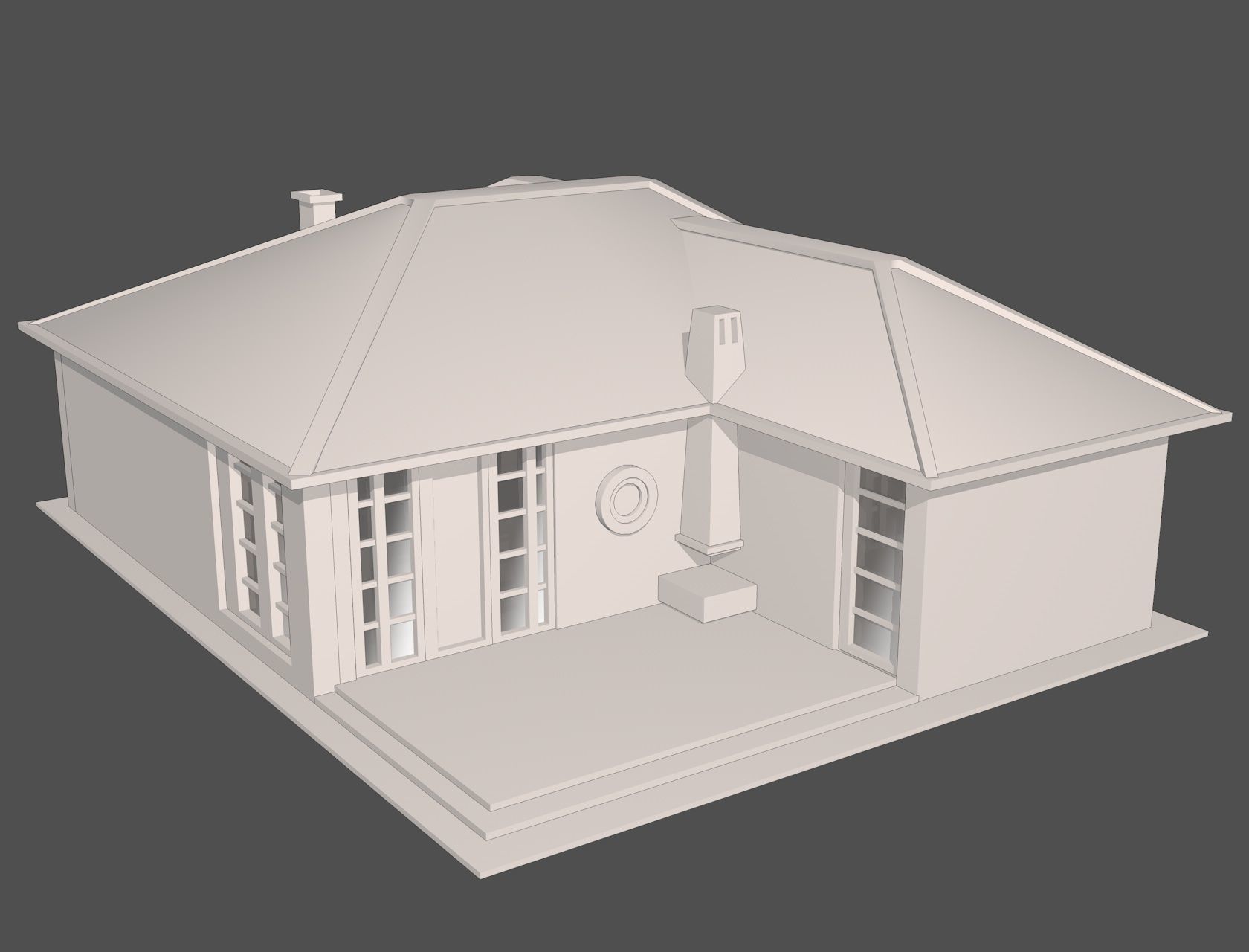 3D House 3D model_11
