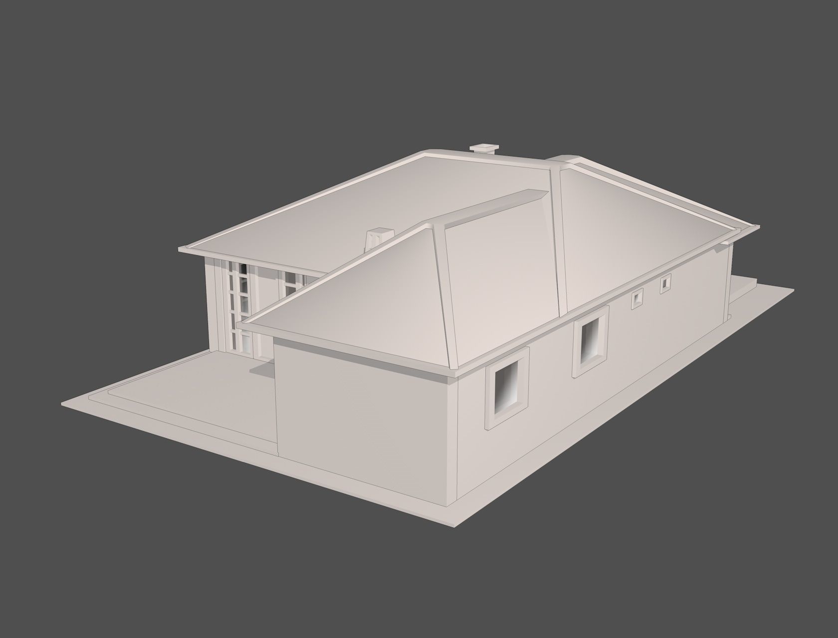 3D House 3D model_16