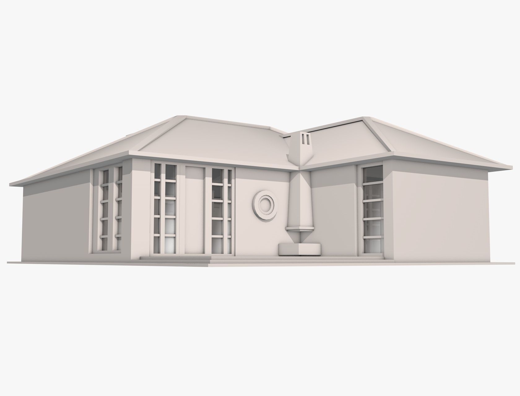 3D House 3D model_1