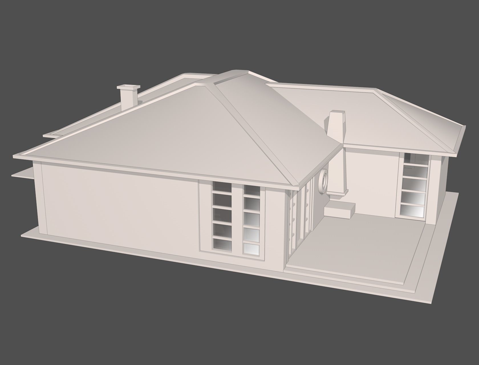 3D House 3D model_12