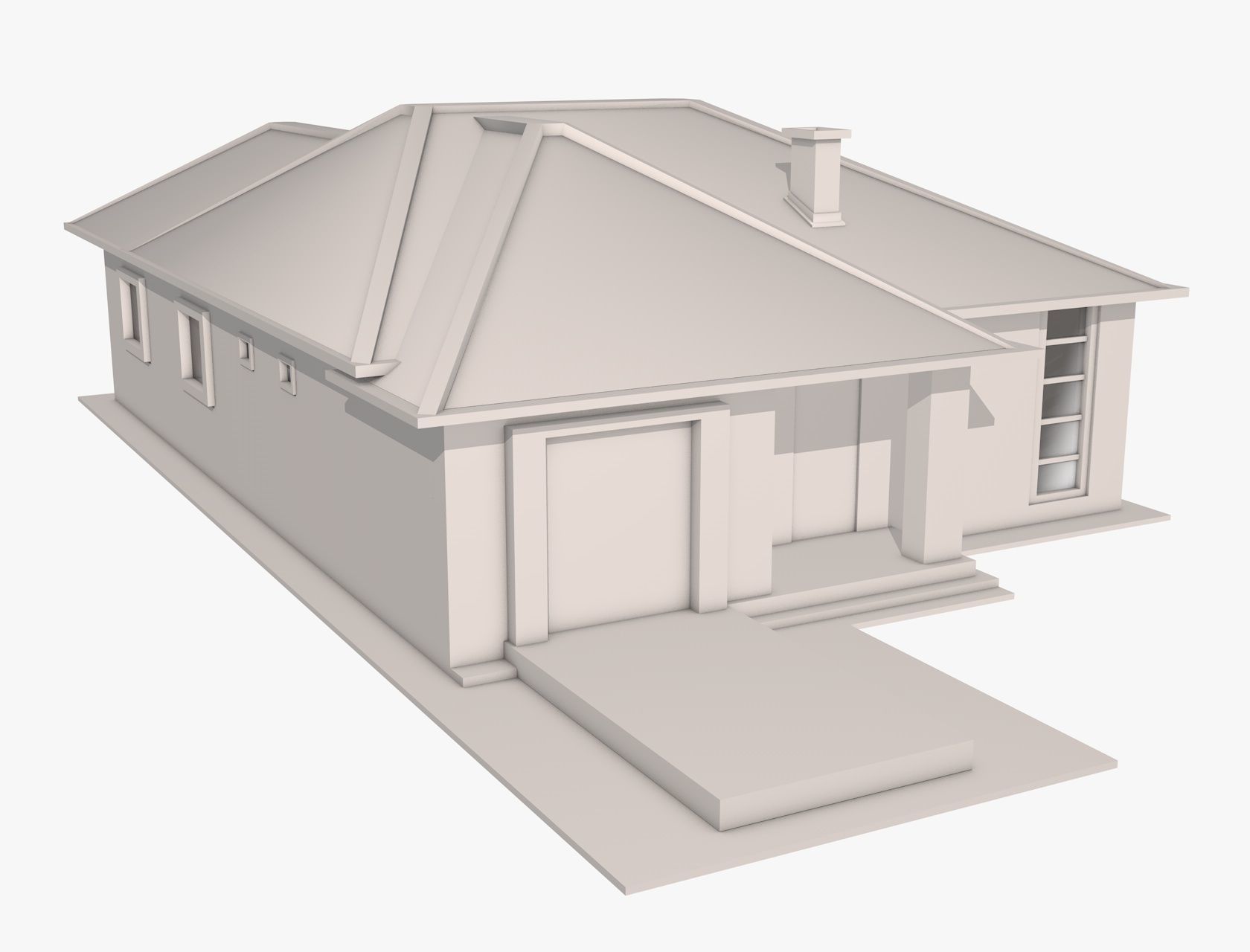 3D House 3D model_9