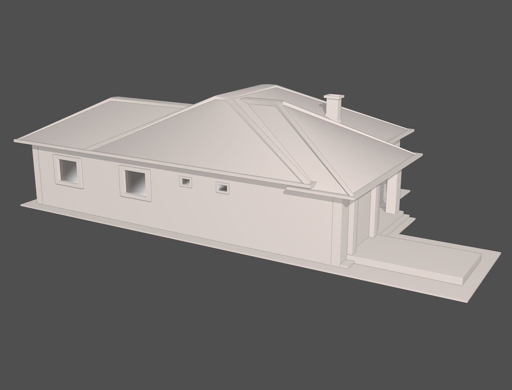 3D House 3D model_15