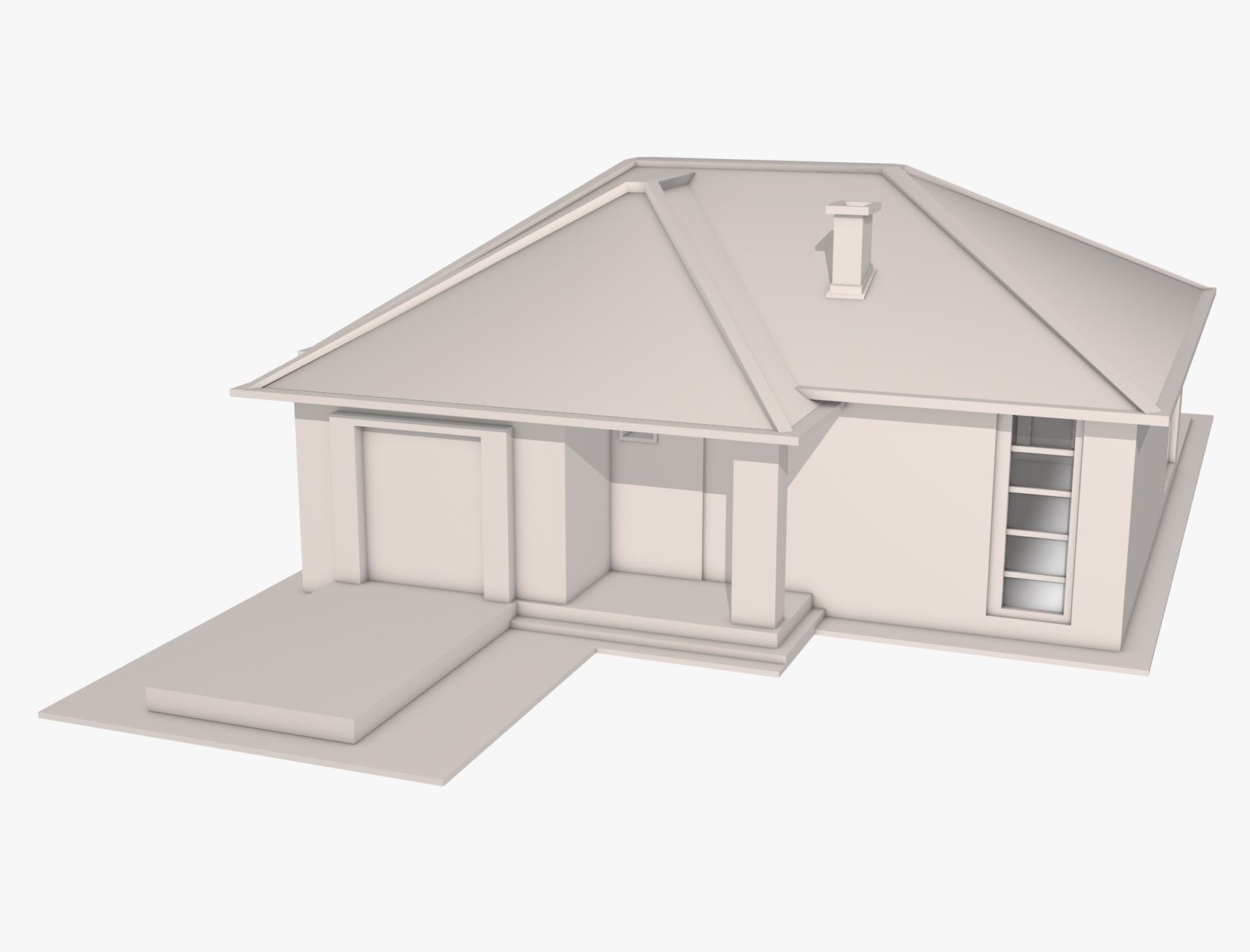 3D House 3D model_8