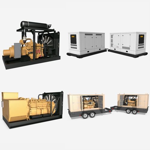 Generators Pack 4 3D model