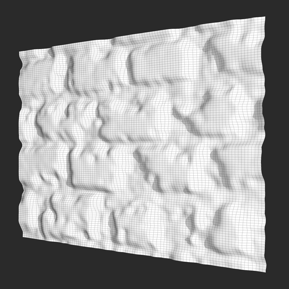 Brick Wall 3D model_3