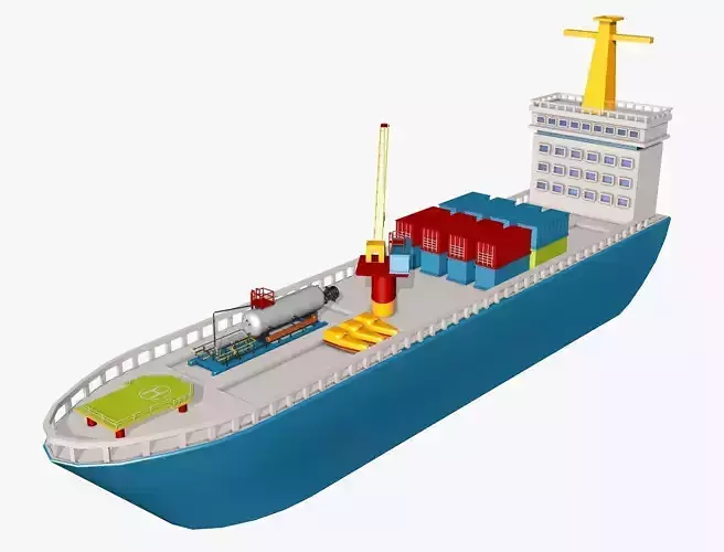 Cargo Tanker Ship