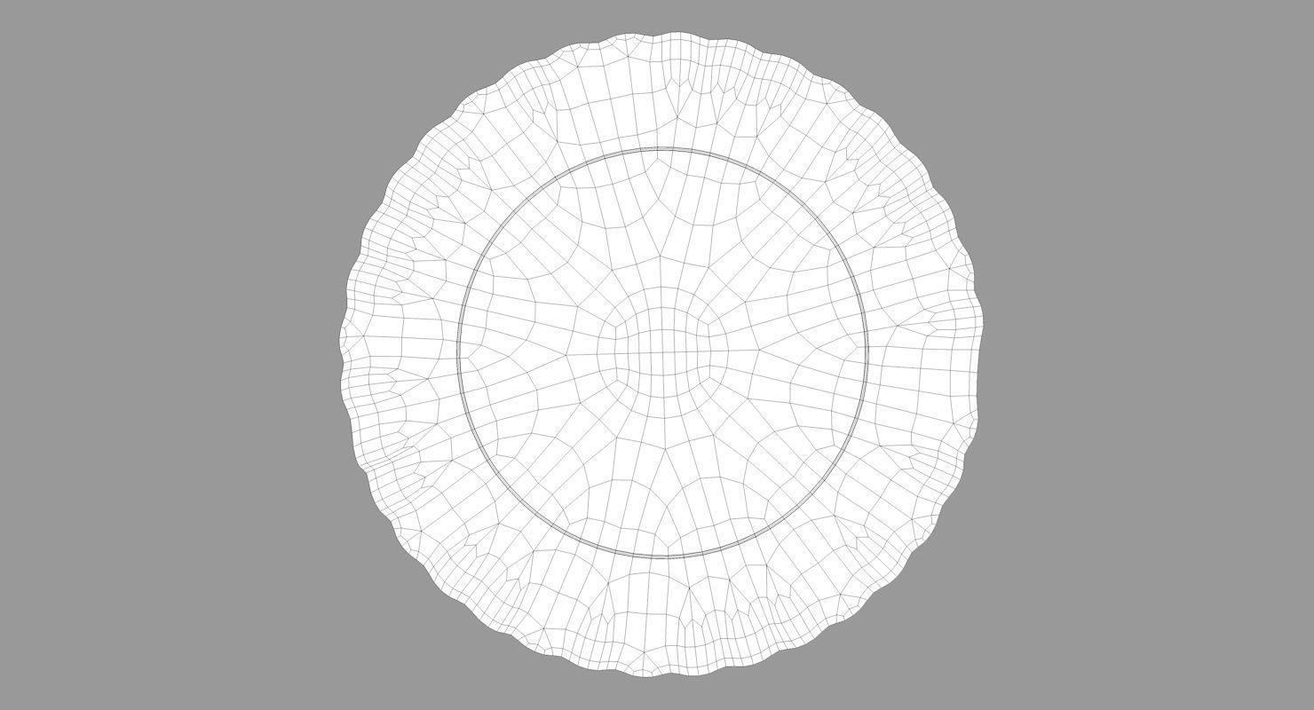 Leather Brown Ottoman-Stool 3D model_8