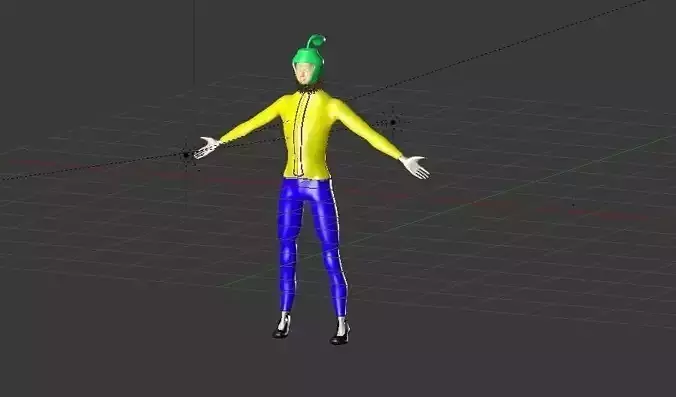 pinky funky Free low-poly 3D model