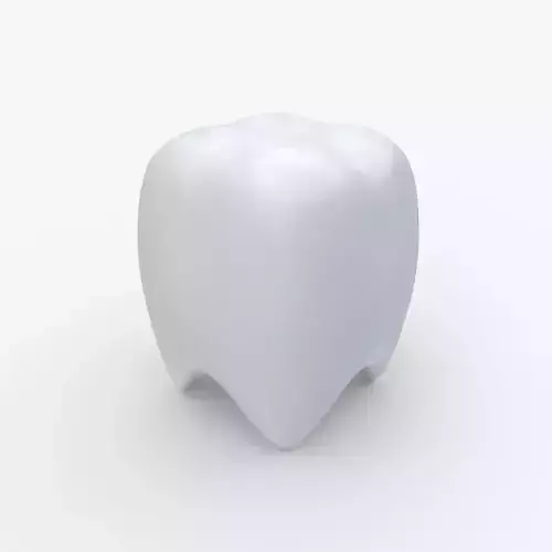 Teeth Chair Low-poly 3D model
