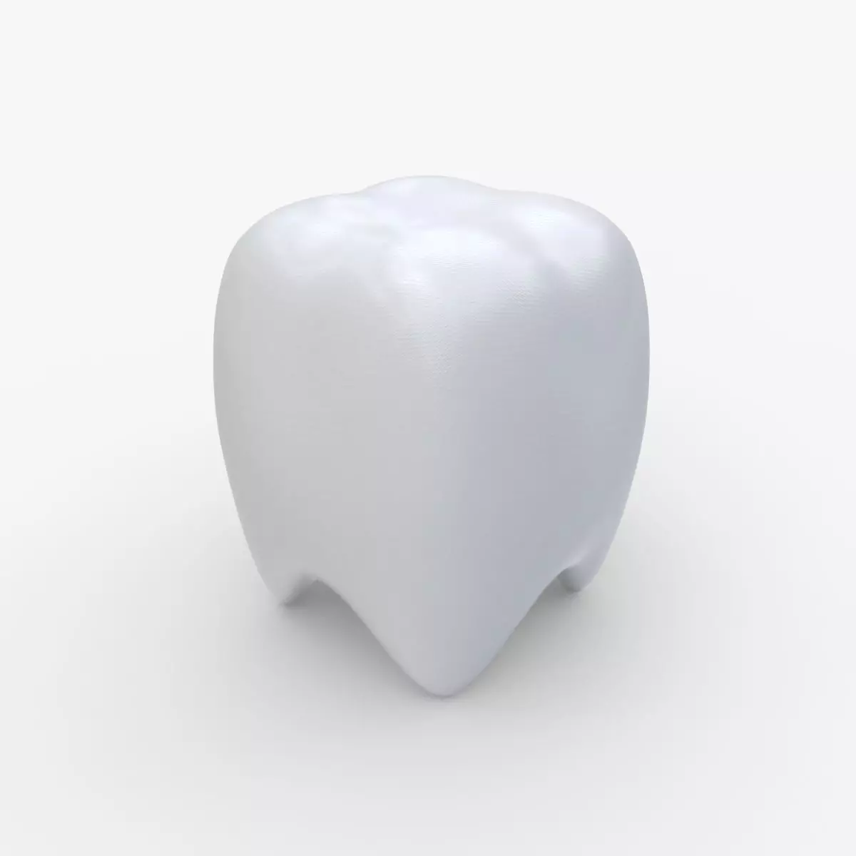 Teeth Chair Low-poly 3D model_0