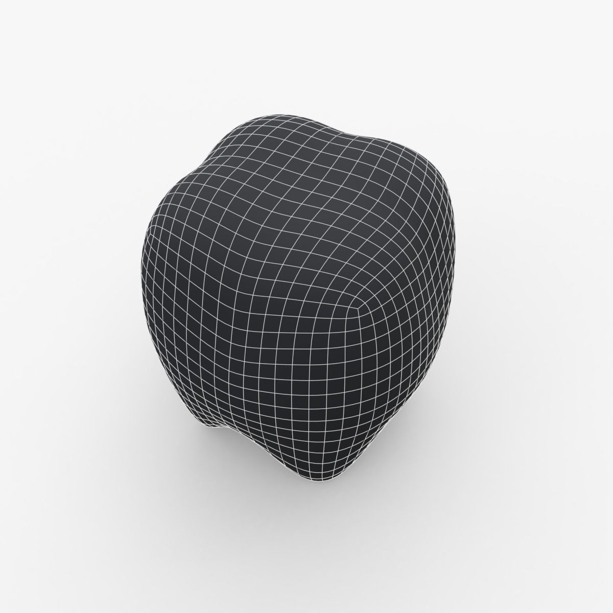 Teeth Chair Low-poly 3D model_8