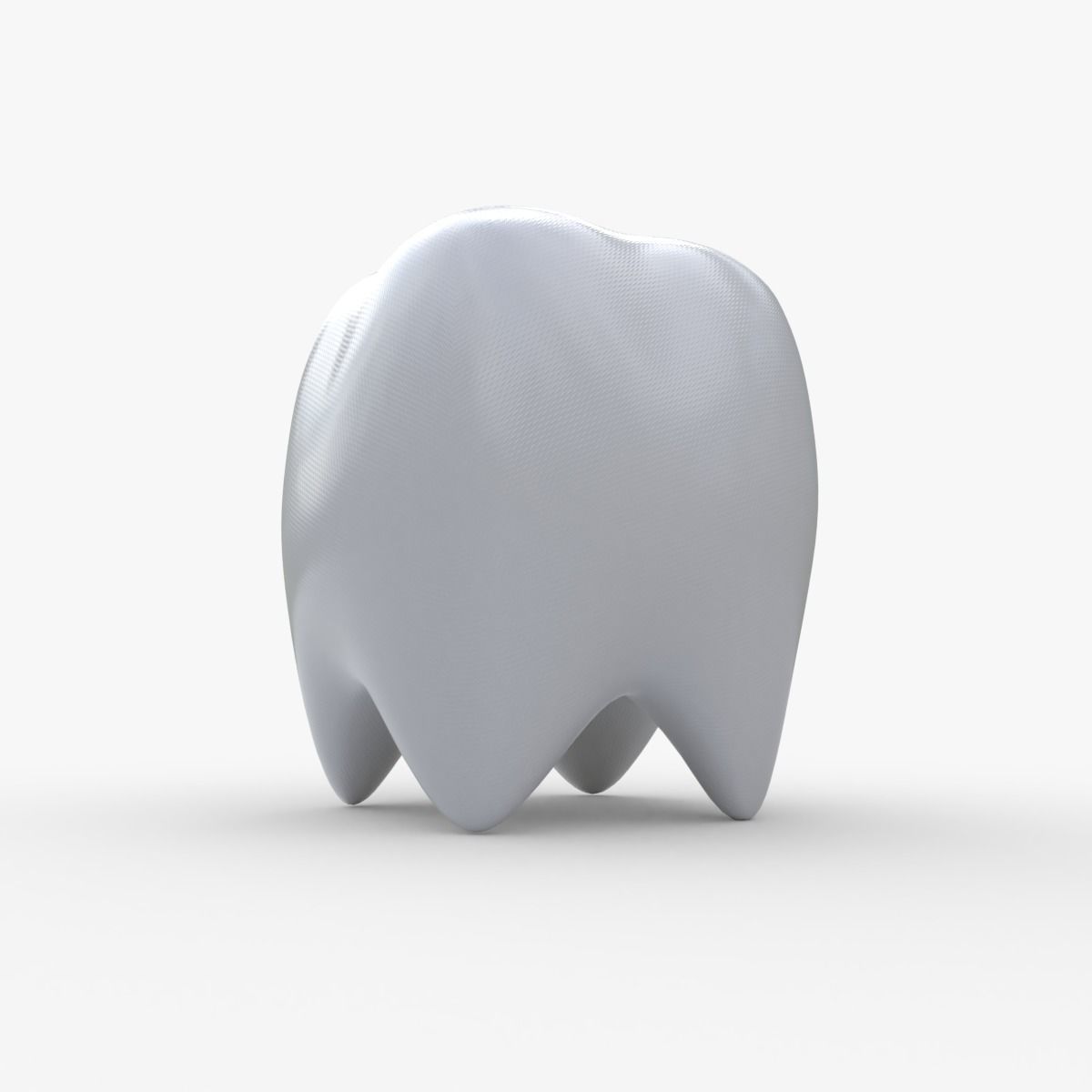 Teeth Chair Low-poly 3D model_2